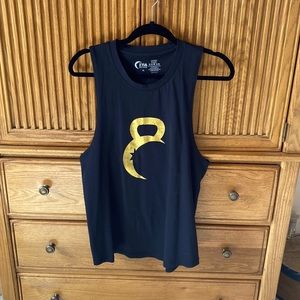 Black and gold kettle moon tank. Never worn.